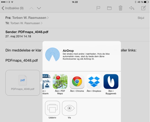 PDF i email